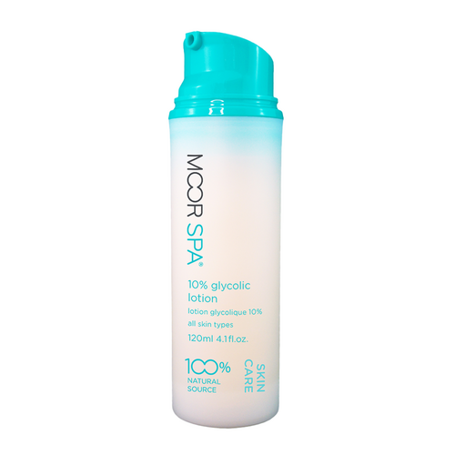 Moor Spa 10% Glycolic Lotion, 120ml/4.1 fl oz Moor Spa 10% Glycolic Lotion on white background