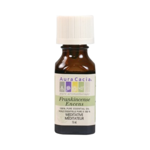 Aura Cacia Frankincense Oil, 15ml/0.51 fl oz Aura Cacia Frankincense Oil on white background