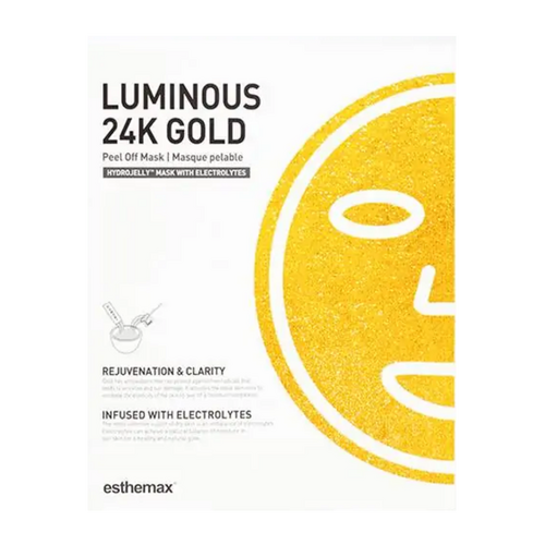 Esthemax 24K Gold Hydrojelly, 1 set Esthemax 24K Gold Hydrojelly on white background