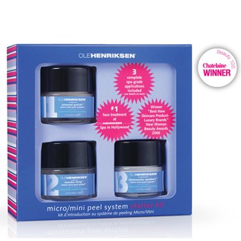 Ole Henrikson Micro / Mini Peel System Starter Kit Ole Henriksen on white background