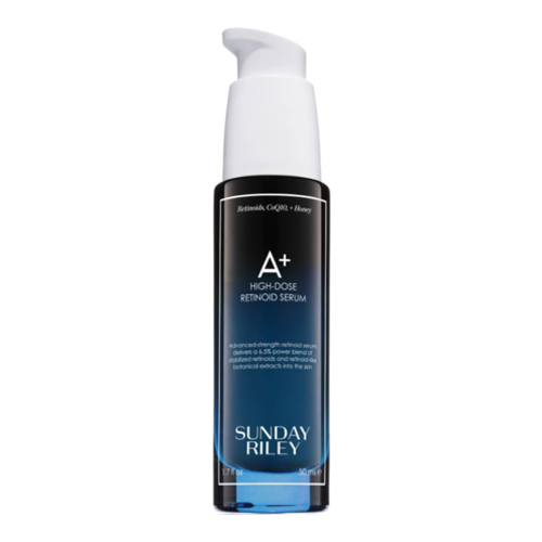 Sunday Riley A+ High-Dose Retinoid Serum, 30ml/1 fl oz Sunday Riley A+ High-Dose Retinoid Serum on white background