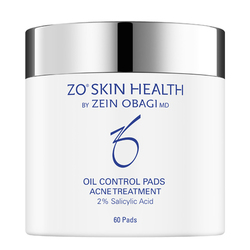 Acne Treatment Pads on white background