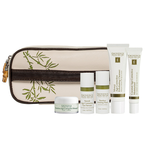 Eminence Organics Age Corrective Starter Set on white background