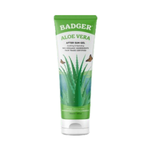 Badger Balms Aloe Vera Gel, 118ml/3.99 fl oz Badger Balms Aloe Vera Gel on white background