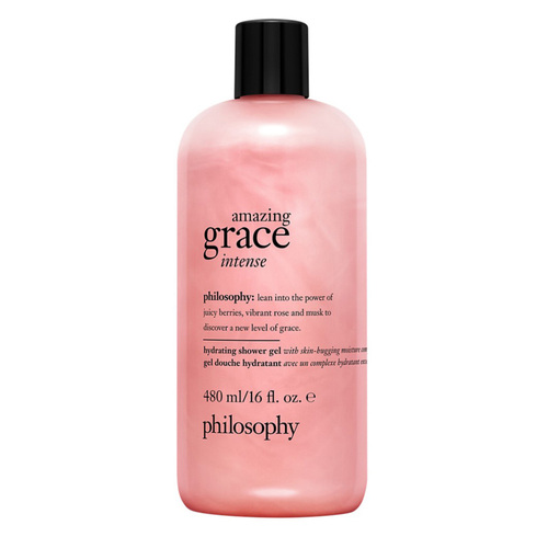 Philosophy Coconut Splash Hydrating Shower Gel, 480ml/16 fl oz Philosophy Amazing Grace Hydrating Shower Gel on white background