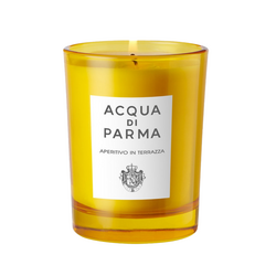 Aperitivo In Terrazza Candle on white background
