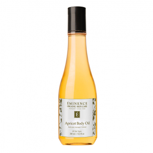 Eminence Organics Apricot Body Oil, 240ml/8.2 fl oz Eminence Organics Apricot Body Oil on white background