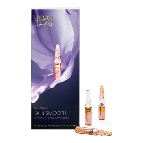 Rosa Graf BI - Phase Skin Smooth Caviar Ampoules - Pearl, 10 x 2ml/0.07 fl oz Rosa Graf BI - Phase Skin Smooth Caviar Ampoules - Pearl on white background