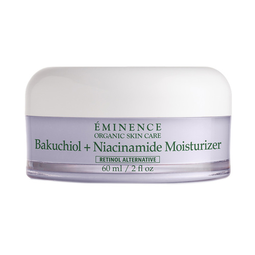 Eminence Organics Bakuchiol + Niacinamide Moisturizer on white background