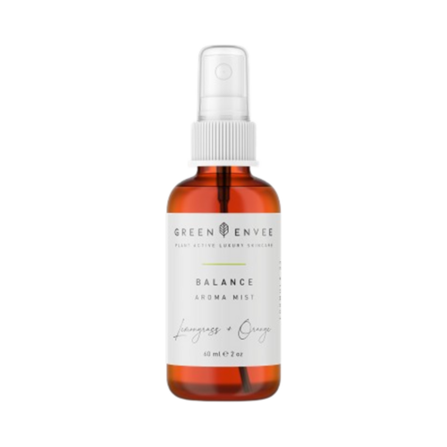 Green Envee Balance Purifying Aroma Mist on white background