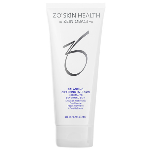 ZO Skin Health Balancing Cleansing Emulsion, 200ml/6.76 fl oz ZO Skin Health Balancing Cleansing Emulsion on white background