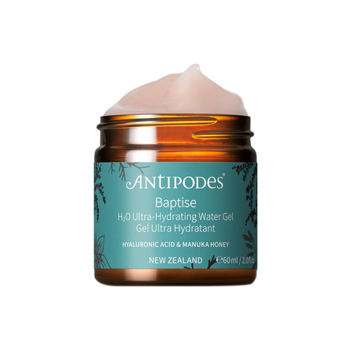 Antipodes Baptise H2O Ultra-Hydrating Water Gel, 60ml/2 fl oz Antipodes Baptise H2O Ultra-Hydrating Water Gel on white background