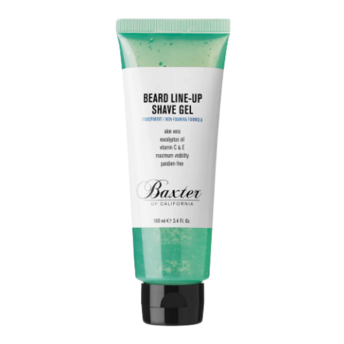 Baxter of California Beard Line-Up Shave Gel, 100ml/3.38 fl oz Baxter of California Beard Line-Up Shave Gel on white background