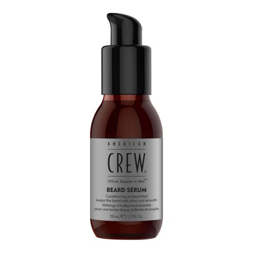 American Crew Beard Serum, 50ml/1.69 fl oz American Crew Beard Serum on white background