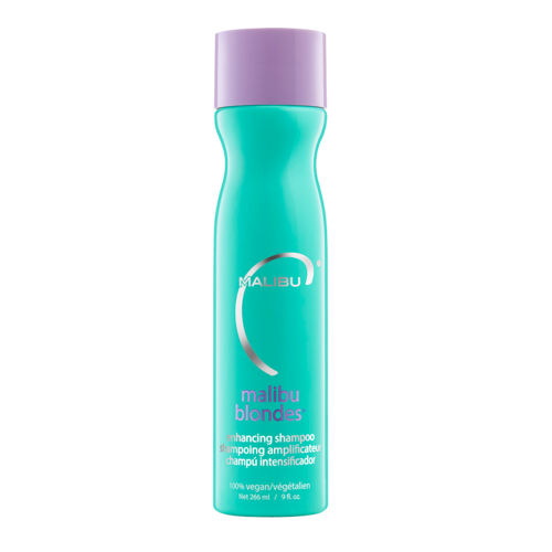 Malibu C Blondes Enhancing Shampoo on white background