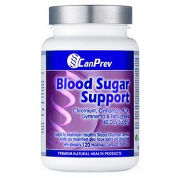 Blood Sugar Support on white background