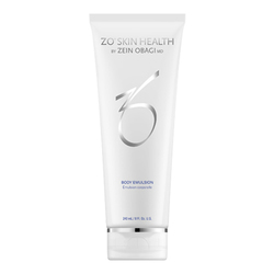 Body Emulsion on white background