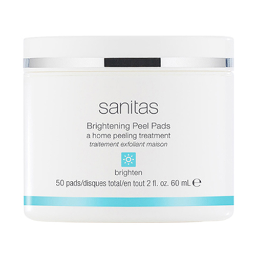 Sanitas Brightening Peel Pads, 50 sheets Sanitas Brightening Peel Pads on white background