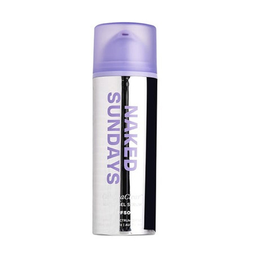 Naked Sundays CabanaClear Water Gel Serum SPF50, 50ml/1.69 fl oz Naked Sundays CabanaClear Water Gel Serum SPF50 on white background