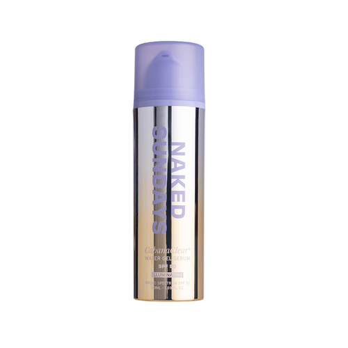Naked Sundays CabanaClear Water Gel Serum SPF50 - Illuminating, 50ml/1.69 fl oz Naked Sundays CabanaClear Water Gel Serum SPF50 - Illuminating on white background