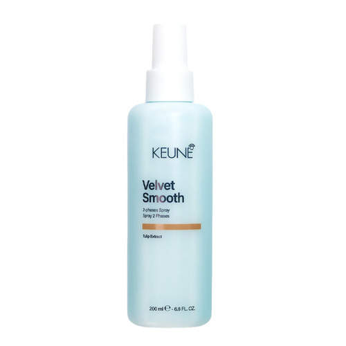 Keune Velvet Smooth 2 Phase Spray on white background