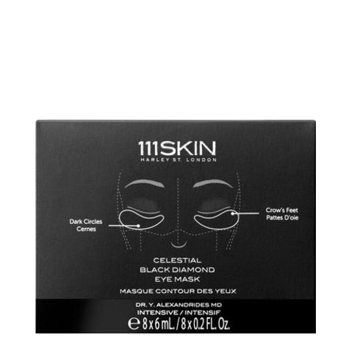111SKIN Celestial Black Diamond Eye Mask, 8 x 6ml/0.2 fl oz 111SKIN Celestial Black Diamond Eye Mask on white background