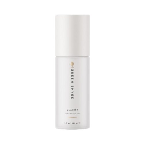 Green Envee Clarify Cleansing Gel on white background