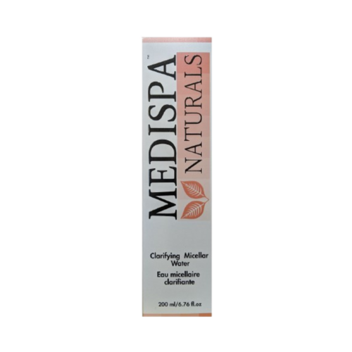 Medispa Naturals Clarifying Micellar Water, 200ml/6.76 fl oz Medispa Naturals Clarifying Micellar Water on white background