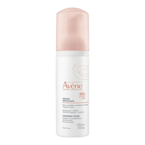 Avene Cleansing Foam, 150ml/5.29 fl oz Avene Cleansing Foam on white background