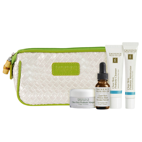 Eminence Organics Clear Skin Starter Set on white background