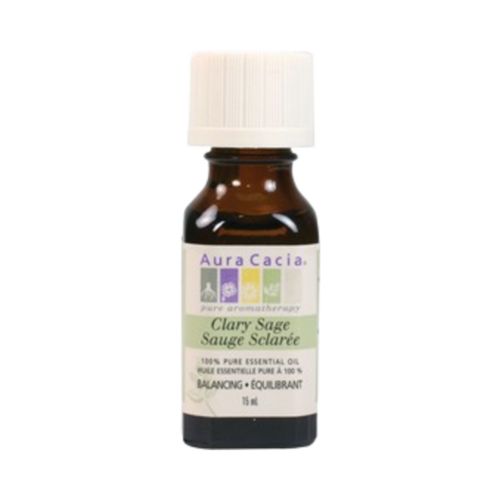 Aura Cacia Clove Bud Oil on white background