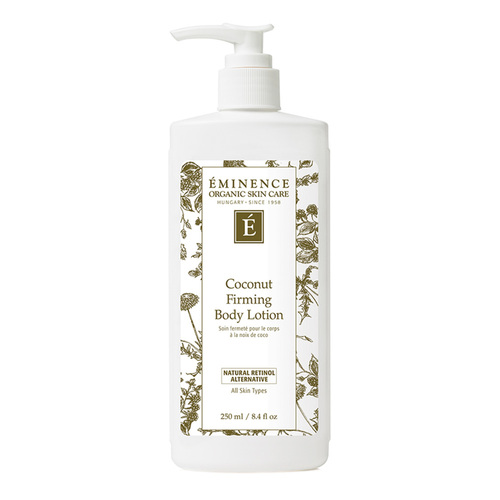 Eminence Organics Coconut Firming Body Lotion, 250ml/8.4 fl oz Eminence Organics Coconut Firming Body Lotion on white background