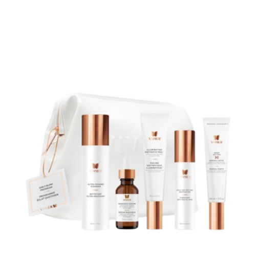 VivierSkin Daily Glow Program on white background