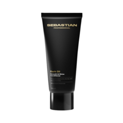 Dark Oil Smooth and Shine Conditioner on white background
