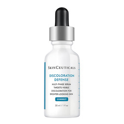 Discoloration Defense on white background