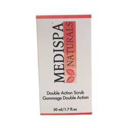 Double Action Scrub on white background