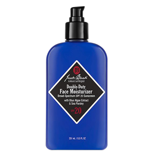 Jack Black Double Duty Face Moisturizer SPF 20, 97ml/3.3 fl oz Jack Black Double Duty Face Moisturizer SPF 20 on white background
