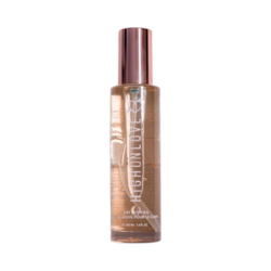 Dry Body Oil Spray Rose on white background