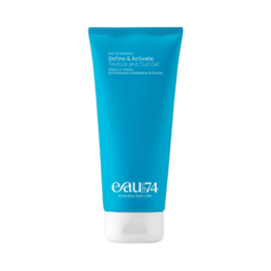 Eau de Santorini Define and Activate Texture and Curl Gel on white background