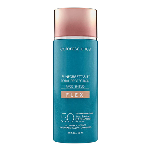 Colorescience EnviroScreen Protection Face Shield FLEX SPF50 - Deep on white background