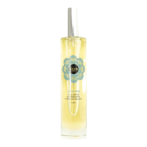 Kos Paris Eucalyptus Dry Oil, 100ml/3.38 fl oz Kos Paris Eucalyptus Dry Oil on white background