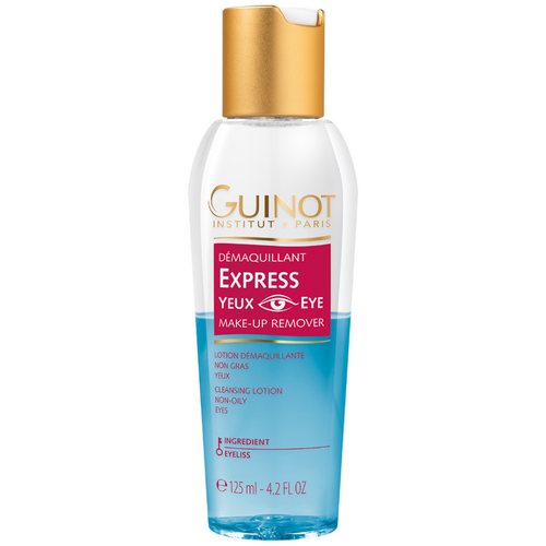 Guinot Express Eye Make-up Remover, 125ml/4.2 fl oz Guinot Express Eye Make-up Remover on white background