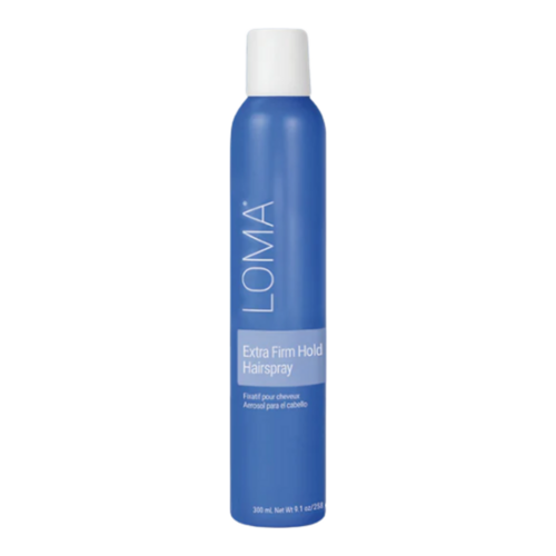 Loma Organics Extra Firm Hold Hair Spray on white background