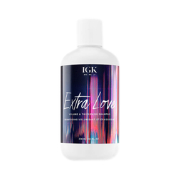 Extra Love Volume and Thickening Shampoo on white background