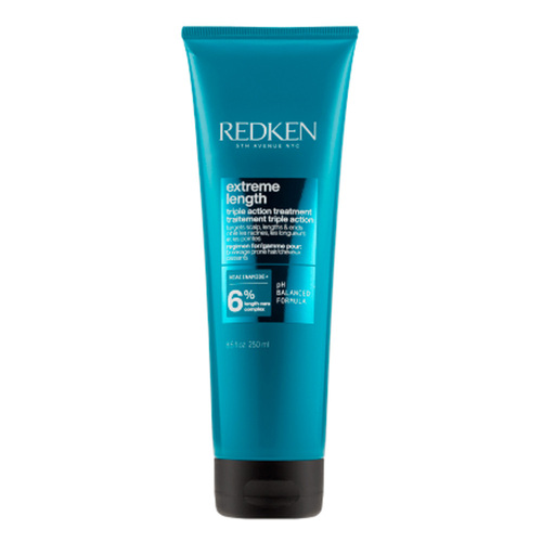 Redken Extreme Length Triple Action Treatment, 250ml/8.5 fl oz Redken Extreme Length Triple Action Treatment on white background