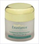 Exuviance  on white background