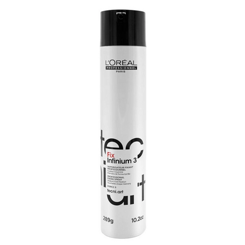 L'oreal Professional Paris Fix Infinium 3, 289g/10.2 oz Loreal Professional Paris Fix Infinium 3 on white background