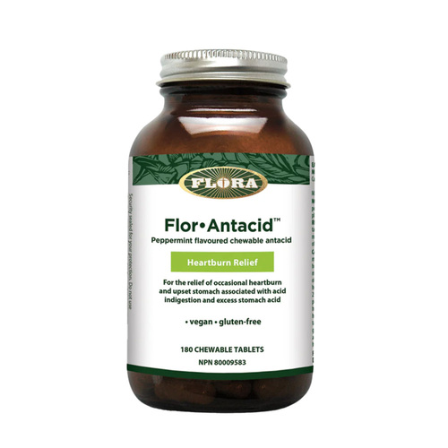 Flora Flor Antacid, 30 pieces Flora Flor Antacid on white background