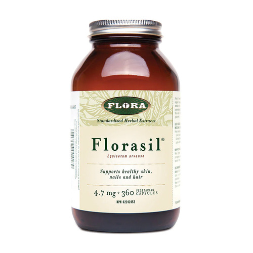 Flora Florasil, 360 capsules Flora Florasil on white background