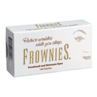 Frownies  on white background